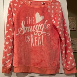 The Snuggle is Real Sweater Size XL Girls